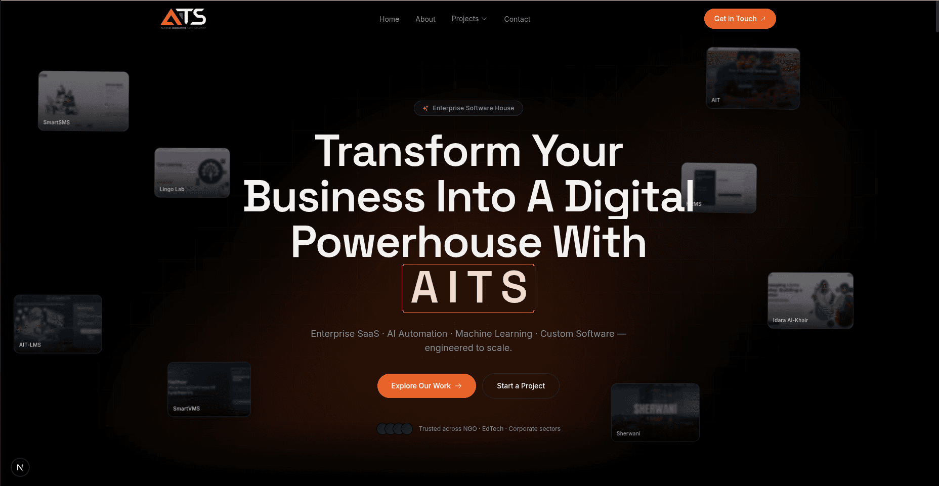 Screenshot of Al Khair Innovative Tech Solutions (AITS)